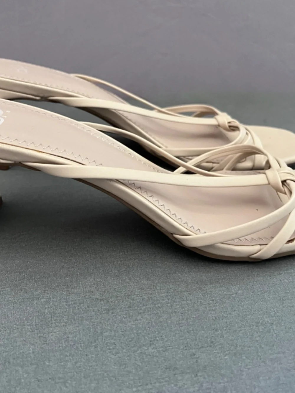 BP Karsyn Women's  Strappy Slide Sandals Beige Size 8.5M
